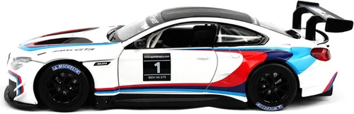 Vista 4 de Motor City Classics 1:24 2018 BMW M6 GT3 - Blanco - Optimum Diecast
