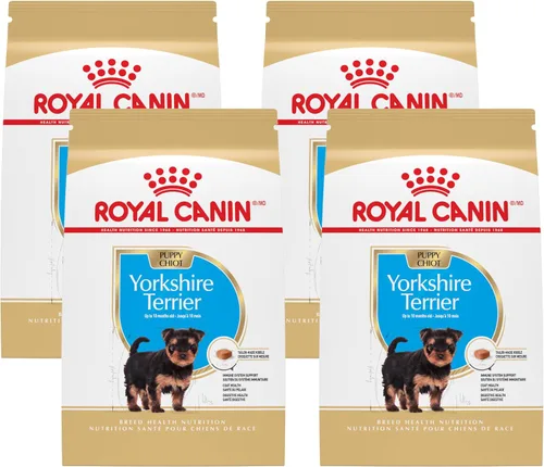 Vista 12 de Royal Canin Breed Health Nutrition Yorkshire Terrier Cachorro Alimento Seco para Perros, Bolsa de 2.5 lb