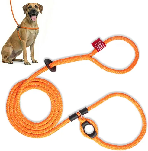 Vista 15 de Harness Lead Juego de arnés y correa para perro sin tirones, arnés antitirones para todas las razas y tamaños, diseño de cuerda acolchada de una