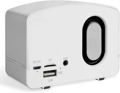 Vista 4 de Victrola Lily Mini estéreo Bluetooth (VS-170) Blanco 3.75 x 2.13 x 2.75 pulgadas