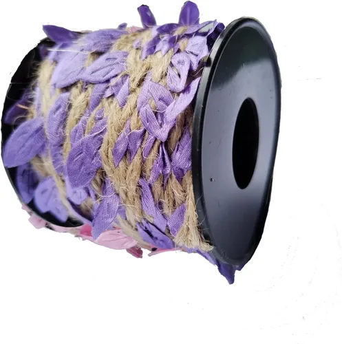 Vista 11 de Cuerda natural de yute de hoja azul de 33 pies, cuerda de arpillera de cáñamo de 3 capas, cuerda de arpillera de cáñamo, resistente para decoración