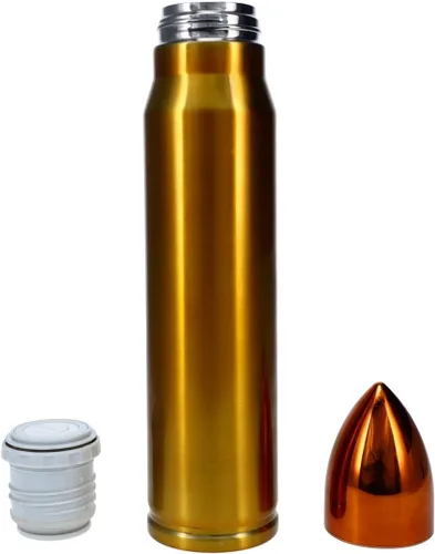 Vista 2 de BlackCanyon Outfitters Bullet BRASSBUL - Botella de agua aislada de 25 onzas, accesorio de caza
