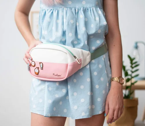 Vista 4 de Erik - Colección Pusheen Rose, Bumbag, Colección Pusheen Rose