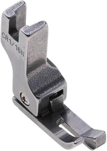 Vista 4 de 2 piezas 1/8 1/16 derecha compensación prensatelas para máquina de coser industrial cantante