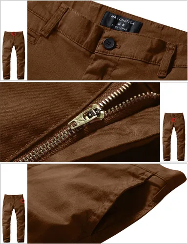 Vista 4 de Match Pantalones rectos para hombre