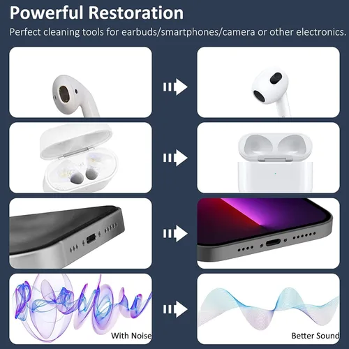 Vista 9 de Bonita funda Magsafe para Airpods Pro 2, clip de bloqueo para niñas y mujeres, con dijes de flores y kit de limpieza, TPU suave, Airpods iPod Pro
