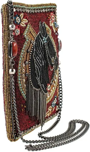 Vista 3 de Mary Frances Let's Gallop - Mini bolso cruzado y monederollavero, Multi