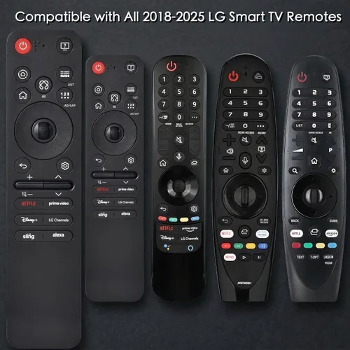Vista 3 de Magic Remote para LG Smart TV, para todos los televisores 2019 a 2025, reemplazo universal AI Voice y control de puntero, 2 años de garantía