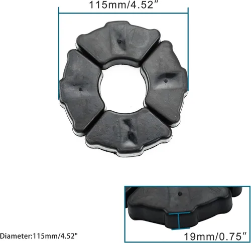 Vista 2 de GOOFIT Buje de buje para amortiguador de rueda trasera de 50cc 70cc 90cc 110cc 125cc Dirt Bike