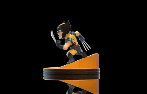Vista 7 de Marvel's 80th: Wolverine Q-Fig Diorama Figura