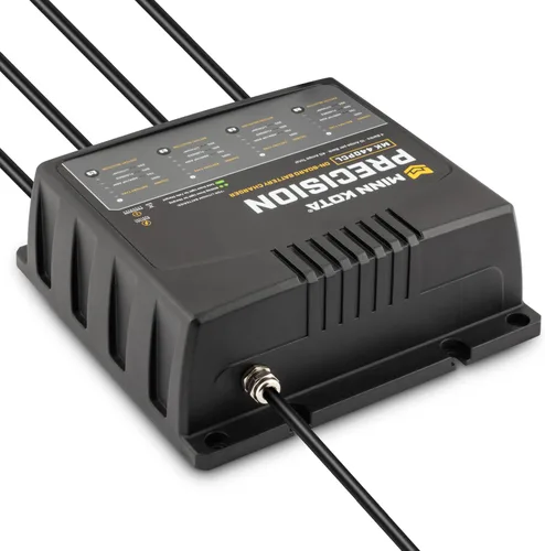 Vista 4 de Minn Kota Cargador de Precisión MK 440 PCL - 4 Banco x 10 amperios