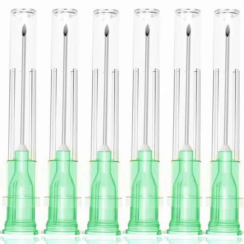 Vista 10 de Paquete de 100 herramientas de laboratorio dispensadoras de acero inoxidable de 16Ga 1 1/4 pulgadas, accesorios para laboratorios científicos