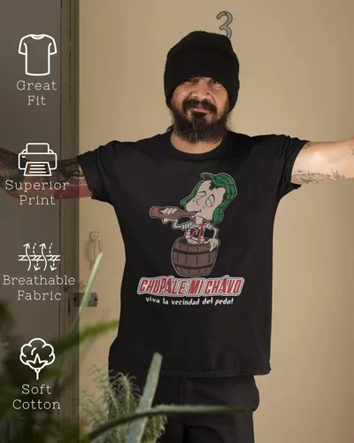 Vista 2 de Chupale Mi Chavo Camisa Chavo del 8 Ocho Chespirito Don Ramon Chilindrina