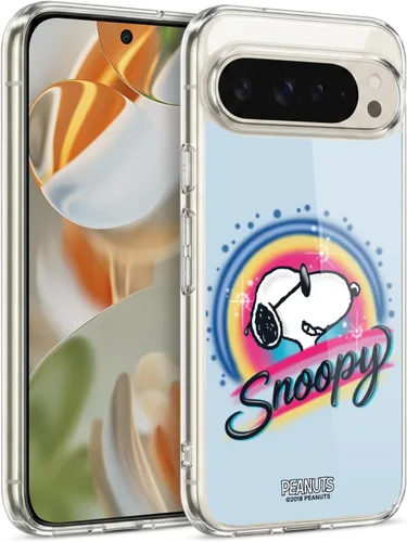 Vista 324 de Head Case Designs Officially Licensed Peanuts Beach Surf Snoopy Boardwalk Airbrush Gel Case [Military Grade Protection] Compatible with Google Pixel