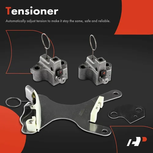 Vista 6 de A-Premium Kit de cadena de distribución del motor con tensor - compatible con SOHC, 6Cyl 3.7L - Compatible con Dodge, Ram, Jeep y Mitsubishi