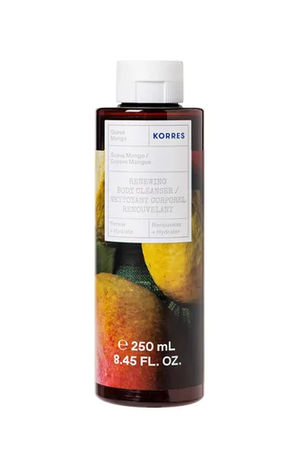 Vista 6 de KORRES Limpiador Corporal Renovador, Aroma a Albahaca y Limón, Gel Espumoso de Ducha para Mujeres y Hombres con Botánicos Griegos Hidratantes, Jabón