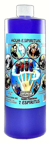 Vista 2 de Mistic 1 Botella 7 Licores de Agua Espiritual, 7 ESPIRITUS AGUA ESPIRITUAL 16 OZ. - Magick Pagan