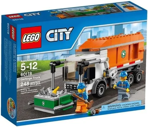 Vista 2 de Camión de basura LEGO City 60118