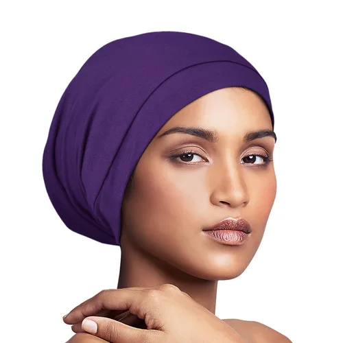 Vista 124 de Alnorm - Gorro con forro de satén y suave banda elástica para hombres y mujeres, talla única Se ajusta a la mayoría