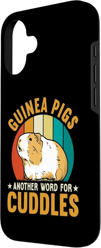 Vista 2 de Guinea Pigs Another Word For Cuddles Case for iPhone 16