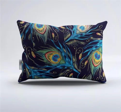 Vista 4 de REALIN Juego de funda de edredón de pavo real, ropa de cama colorida Phnom Penh, juego de ropa de cama azul real noble de 2/3/4 piezas, fundas