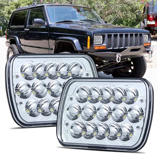 Vista 8 de LEDMIRCY Luces LED de 4 x 6 pulgadas, 4 unidades, luz LED rectangular de haz alto y bajo H4651 H4652 H4656 H4666 H6545 H4668 H4642 para Chevy Truck