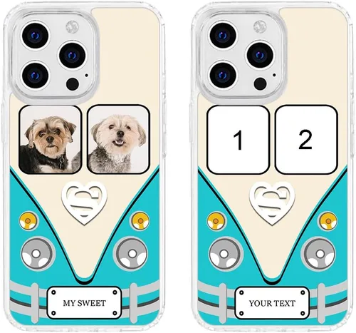 Vista 167 de Funda de teléfono personalizada para Apple iPhone 8 Plus iPhone 7 Plus, personalizada con foto, imagen, texto, imagen, diseño de imagen