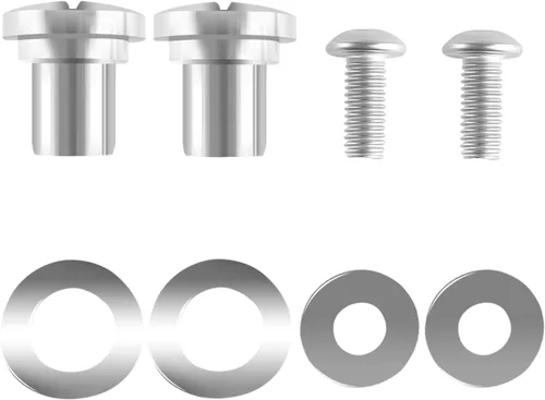 Vista 6 de Portaequipajes Sissy Bar Latch Clips Soporte de montaje de placa lateral Ojal Hardware de liberación rápida para Harley Touring Electra Road Street