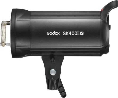 Vista 7 de Godox SK400IIV 400Ws Flash Estroboscópico de Estudio GN65 5700K 2.4G con Lámpara de Modelado LED Montaje Bowens Luz Estroboscópica Monolight