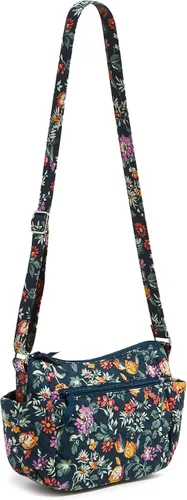 Vista 2 de Vera Bradley - Bolsa cruzada de algodón para mujeres en movimiento