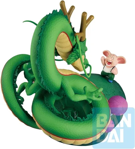 Vista 4 de Figura de Ichibansho - Dragon Ball - Oolong & Shenron (Historia del Dragón II) Momento Revelable Estatua Coleccionable
