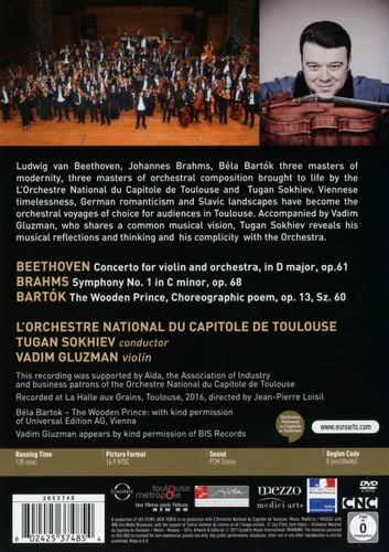 Vista 2 de Tugan Sokhiev - Orchestre National du Capitole de Toulouse - Vadim Gluzman