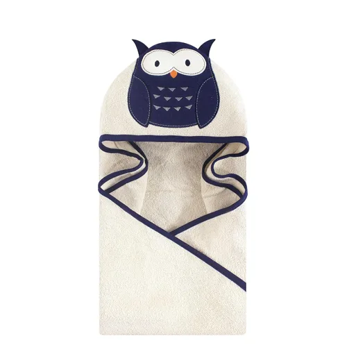 Vista 85 de Hudson Baby Toalla con capucha unisex de algodón con cara de animal para bebé, cocodrilo, talla única