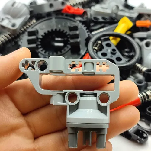 Vista 6 de dspitwod MOC - Conectores de ruedas técnicas, engranaje de bastidor, suspensión de coche, accesorios de ladrillo, juegos de piezas, kits