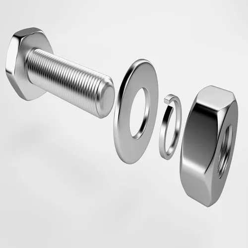 Vista 4 de uxcell 25 arandelas planas de acero inoxidable 304 de 0.65 x 0.87 x 0.03 pulgadas para tornillo
