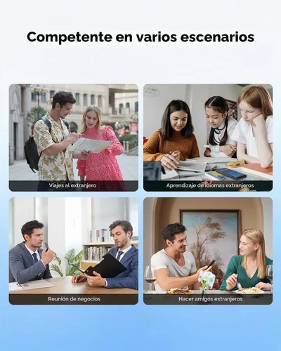 Vista 7 de Dispositivo Traductor de Idiomas Jarvisen, Traductor de Voz Instantáneo Bidireccional para 108 Idiomas, Dispositivo de Traducción en Tiempo Real