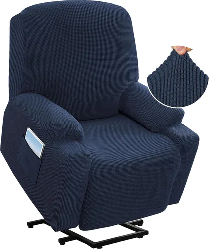 Vista 20 de H.VERSAILTEX - Funda elástica para sofá reclinable, funda para silla reclinable eléctrica de elevación de potencia, funda para silla reclinable