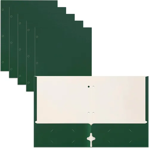 Vista 13 de Better Office Products Carpetas portafolio de dos bolsillos, paquete de 50 unidades, color negro, carpetas de papel tamaño carta, 50 piezas