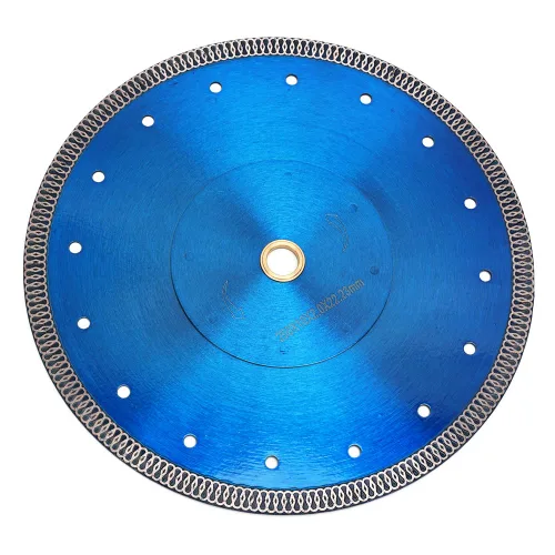 Vista 2 de Cuchilla de corte de azulejos de 10 "Hoja de diamante fina estupenda para corte de azulejos de cerámica de mármol de granito
