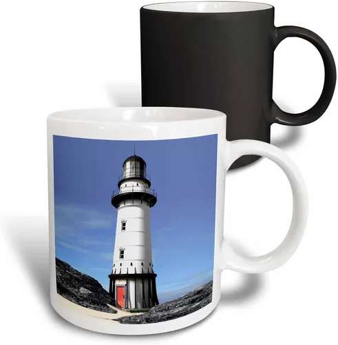 Vista 8 de 3dRose Luz Cámara – Luz Cámara – Tazas, Negro/Blanco