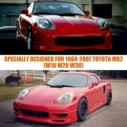 Vista 6 de [Usado] Fundas impermeables para automóvil compatibles con Toyota MR2 1984-2007, 6 capas para todo tipo de clima, con puerta con cremallera y bandas