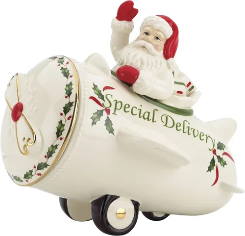 Vista 12 de Lenox 898272 Plato Cubierto Navideño, Pequeño, Navidad, Vajilla Festiva para Servir