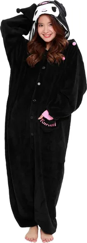 Vista 3 de SAZAC Kuromi Kigurumi - Mono de disfraz de Halloween