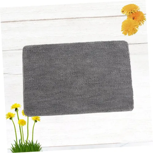 Vista 4 de Unomor Tapete de baño absorbente para puerta de interior, tapete de baño absorbente, tapete interior para puerta interior, interior, interior, Gris