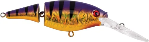Vista 22 de Berkley Flicker Shad Jointed Fishing Hard Bait Negro plateado