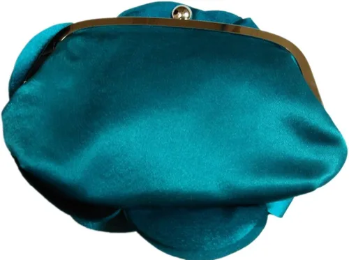 Vista 2 de Bywen Bolsos de hombro de embrague para mujer con patrón rosa