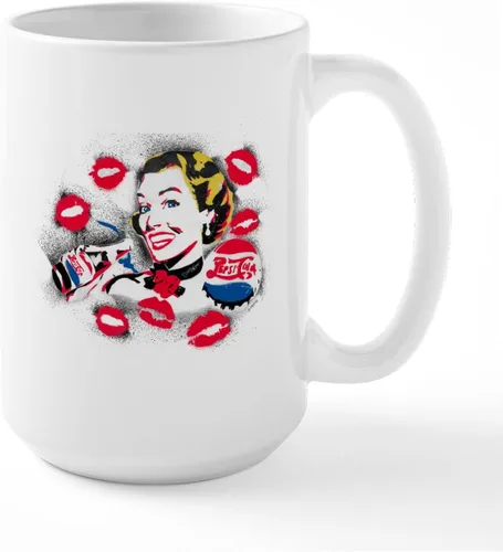 Vista 11 de CafePress Pepsi - Taza de café de cerámica (15.0 fl oz)
