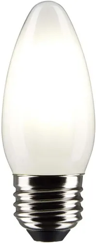 Vista 2 de Satco 6Pk 5.5w B11 LED 4000K base media esmerilada regulable - 60w equiv