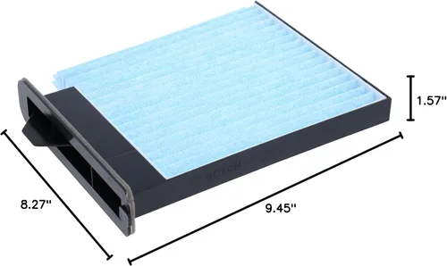 Vista 7 de Bosch Automotive 6019C - Filtro de aire de habitáculo HEPA para Nissan Versa 2007-2012