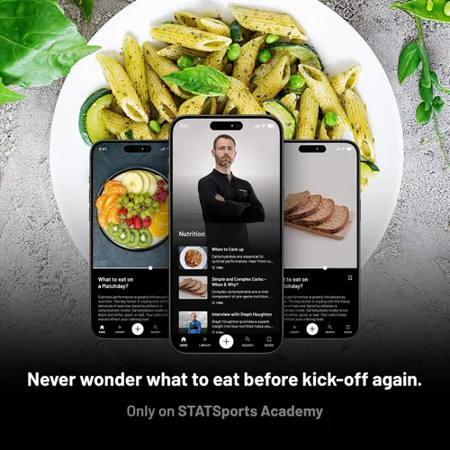 Vista 8 de STATSports Academy - Chaleco de seguimiento de fútbol con GPS, rastreador deportivo todo en uno avanzado con ejercicios, entrenamiento y nutrición
